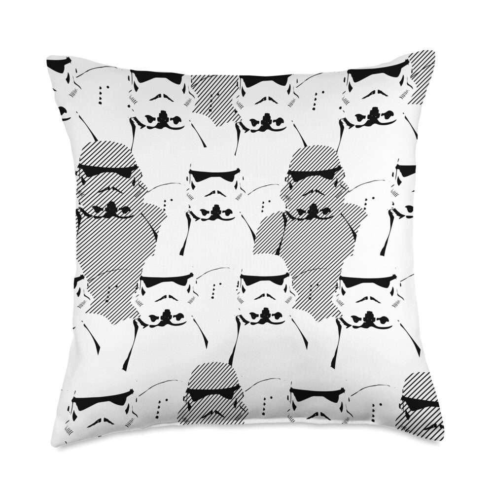 3513 Stormtrooper Accents Throw Pillow